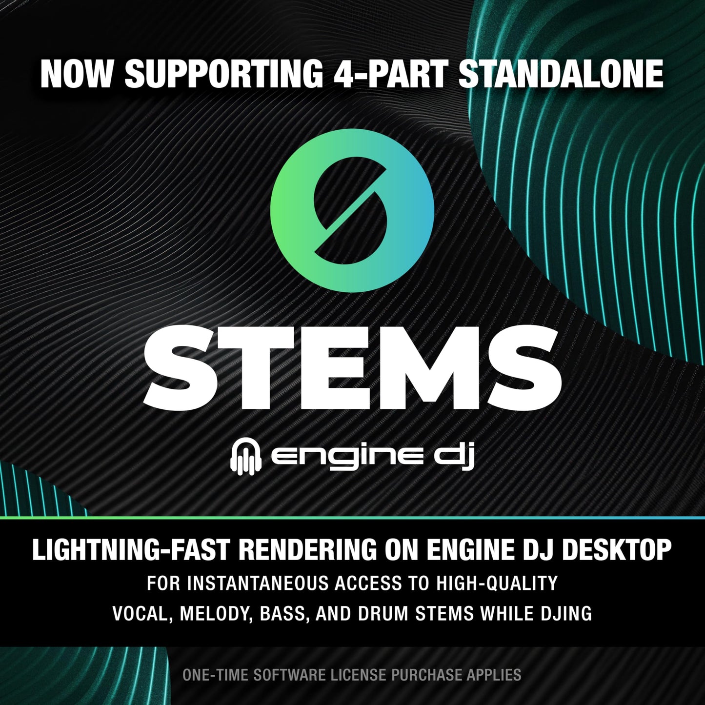 Denon DJ SC LIVE 4 Standalone 4-Deck DJ Controller, Wi-Fi, Built-in Speakers, Serato Compatible